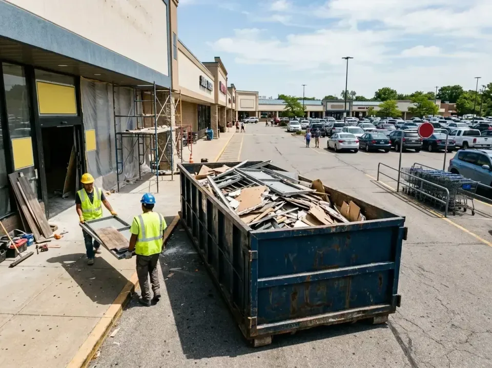 retail-store-renovation-debris-003 — frequently asked questions, Roll-off Dumpster Rentals in Palmyra, MO